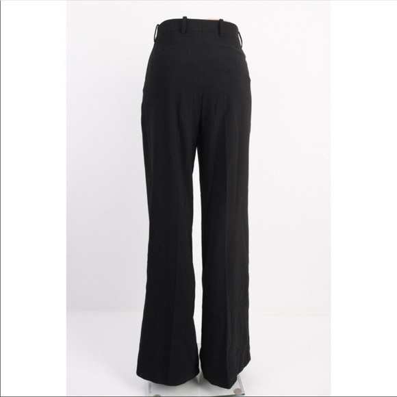 ♥️ LAST size M ♥️NWT ZARA BLACK FLOWY WIDE LEG PANTS - Picture 6 of 7